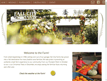 Tablet Screenshot of fallcityfarms.com